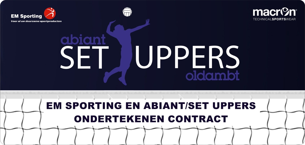 EM Sporting Abiant/Set Uppers ondertekenen contract